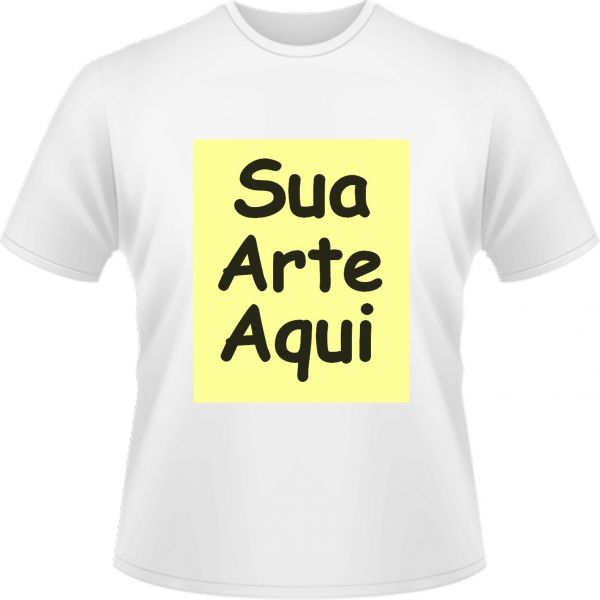 Sua personalização Camisas Brancas