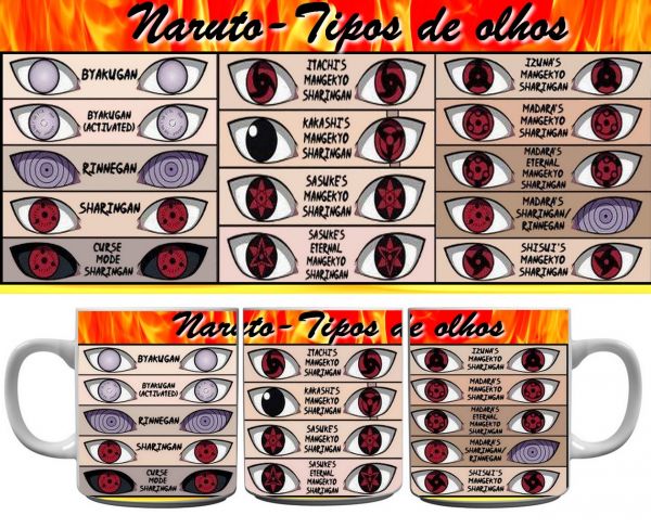 Caneca naruto-tipo olhos 02