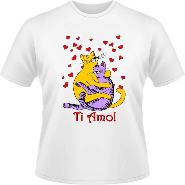 Camisa Amor de gatos