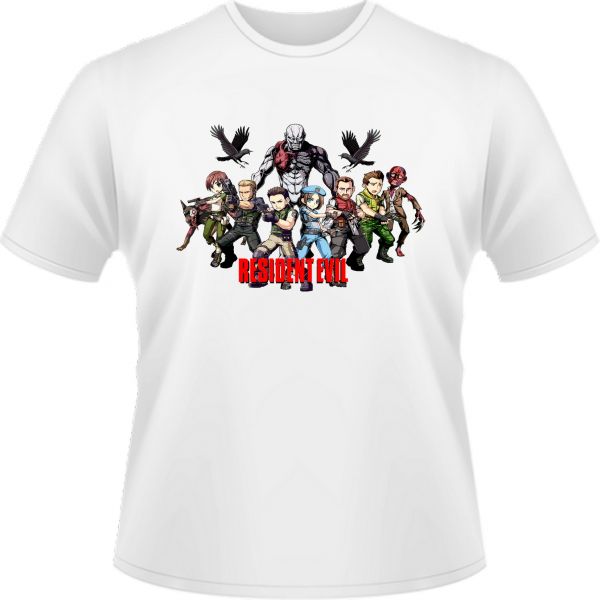 Camisa Resident Evil 01