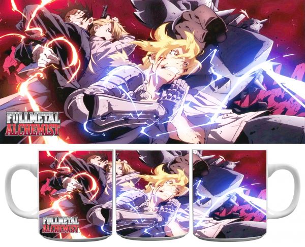 Caneca fullmetal alchemist 01