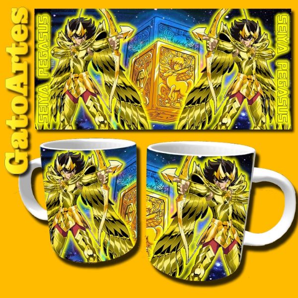 Caneca CDZ Seiya de pegasus 02