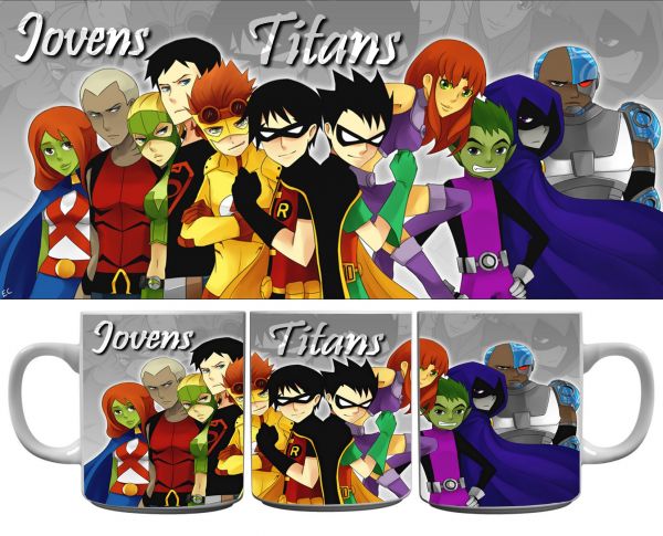 Caneca Jovens Titãs 02