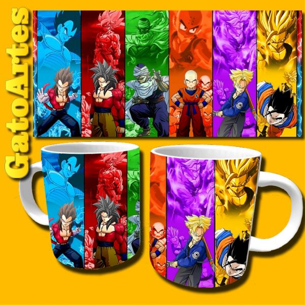 Caneca DBZ Time 02