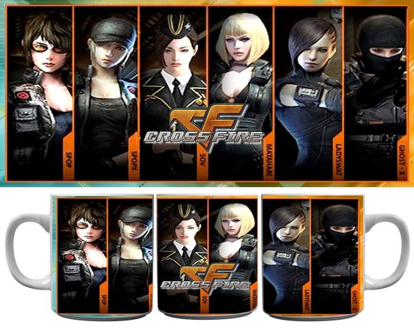 Caneca Game Crossfire Mulheres